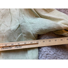 Load image into Gallery viewer, Island Republic Shirt Mens Extra Large Sage Green Linen Button Down Checkered