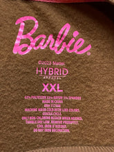 Load image into Gallery viewer, Barbie Sweatshirt Womens 2XL XXL Brown Oversized Rayon Fleece Sweater Ladies