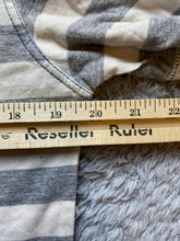 Load image into Gallery viewer, Zero Tolerance Shirt Adult Medium Gray White Preppy Striped VCTRY Golf Polo Mens