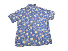 Load image into Gallery viewer, VTG Jantzen Shirt Adult Large Classics Hawaiian AOP Floral Button Up 80s Mens