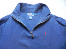 Load image into Gallery viewer, POLO Ralph Lauren Sweater Adult Large 1/4 Zip Mock Neck Red Pony Pullover Mens