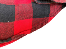 Load image into Gallery viewer, Ralph Lauren Shirt Adult Medium Red Black Buffalo Plaid Button Up Flannel Mens