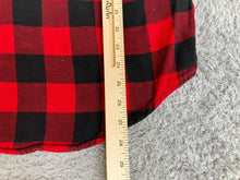 Load image into Gallery viewer, Ralph Lauren Shirt Adult Medium Red Black Buffalo Plaid Button Up Flannel Mens