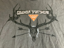 Load image into Gallery viewer, Columbia Shirt Adult Large Brown PHG Hunting Deer Buck Arrows Performance Mens