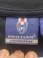 Load image into Gallery viewer, Phat Farm Shirt Adult Extra Large Black Spellout Loungewear Streetwear Mens