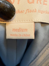 Load image into Gallery viewer, Birdy Grey Dress Womens Medium Blue Bridal Bridesmaid Formal Gown Empire Maxi