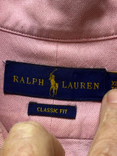 Load image into Gallery viewer, Ralph Lauren Shirt Adult Extra Large Pink Classic Fit Flesh Pony Button Up Mens