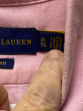 Load image into Gallery viewer, Ralph Lauren Shirt Adult Extra Large Pink Classic Fit Flesh Pony Button Up Mens