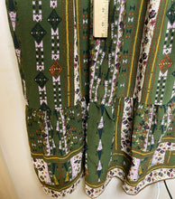 Load image into Gallery viewer, Anthropologie En Creme Dress Womens Small Green Hippie Peasant Boho Maxi Ladies