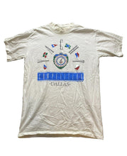 Load image into Gallery viewer, VTG Canterbury New Zealand Shirt Adult Large White Single Stitch Dallas 80s Mens