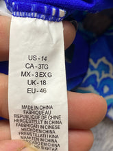 Load image into Gallery viewer, Lauren Ralph Lauren Swimsuit Womens 14 Large Blue Green AOP Flower One Piece