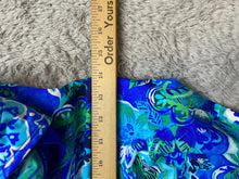 Load image into Gallery viewer, Lauren Ralph Lauren Swimsuit Womens 14 Large Blue Green AOP Flower One Piece