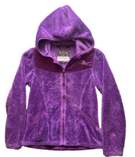 Load image into Gallery viewer, The North Face Jacket Youth 10/12 Medium Purple Sherpa Outerwear Girls