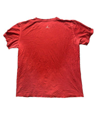 Load image into Gallery viewer, Air Jordan Shirt Adult Large Red Faded Jumpman Branded Circle Basketball MJ Mens