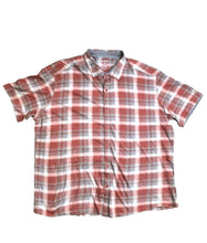 Load image into Gallery viewer, KUHL Shirt Adult Extra Large Red Gray Plaid Button Up Wild Fibre Outdoor Mens