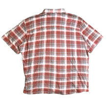Load image into Gallery viewer, KUHL Shirt Adult Extra Large Red Gray Plaid Button Up Wild Fibre Outdoor Mens