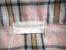 Load image into Gallery viewer, Altar'd State Jacket Womens Large Button Up Flannel Plaid Cropped Rayon Ladies