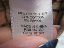 Load image into Gallery viewer, Altar'd State Jacket Womens Large Button Up Flannel Plaid Cropped Rayon Ladies