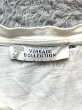Load image into Gallery viewer, Gianni Versace Shirt Womens 2XL XXL Ivory Oversized Medusa Collection Ladies