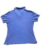 Load image into Gallery viewer, Burberry Brit Shirt Adult Large Blue Equestrian Knight Logo Preppy Polo Mens