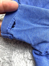 Load image into Gallery viewer, Burberry Brit Shirt Adult Large Blue Equestrian Knight Logo Preppy Polo Mens