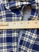 Load image into Gallery viewer, Ralph Lauren Shirt Adult Extra Large Beige Navy Plaid Button Up Blue Pony Mens