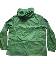 Load image into Gallery viewer, Eddie Bauer Jacket Adult Extra Large Green Full Zip Hoodie Windbreaker Nylon Men