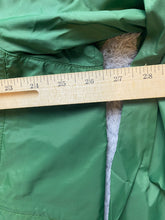 Load image into Gallery viewer, Eddie Bauer Jacket Adult Extra Large Green Full Zip Hoodie Windbreaker Nylon Men