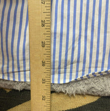 Load image into Gallery viewer, Ralph Lauren Shirt Adult Extra Large Blue White Striped Custom Fit Red Pony Mens