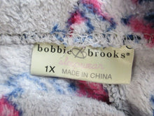 Load image into Gallery viewer, Bobbie Brooks Pajamas Womens 1X Sleepwear Lounge Pants AOP Fox Fleece Ladies