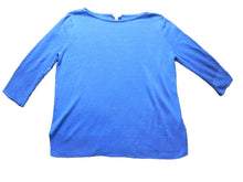 Load image into Gallery viewer, J Jill Shirt Womens Small Linen Rayon 3/4 Sleeve Flowy Blouse Casual Ladies