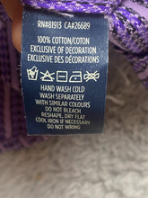 Load image into Gallery viewer, Robert Graham Shirt Adult Small Purple Stripes Flip Cuffs Contrast Casual Mens