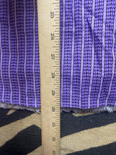 Load image into Gallery viewer, Robert Graham Shirt Adult Small Purple Stripes Flip Cuffs Contrast Casual Mens