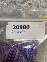 Load image into Gallery viewer, Robert Graham Shirt Adult Small Purple Stripes Flip Cuffs Contrast Casual Mens