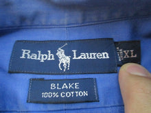 Load image into Gallery viewer, Ralph Lauren Shirt Adult Extra Large Blake Button Up Long Sleeve Blue Pony Mens