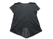 Load image into Gallery viewer, Eddie Bauer Shirt Womens Large Hi Low Sheer Trim Blouse Casual Pullover Ladies