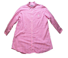 Load image into Gallery viewer, Lauren Ralph Lauren Dress Womens Medium Button Front Striped Shirt Casual Ladies