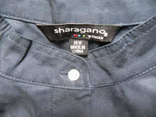 Load image into Gallery viewer, Sharagano Dress Womens 16W Button Front Pockets Sleeveless Shift Plus Ladies