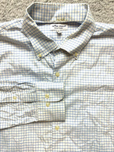 Load image into Gallery viewer, Peter Millar Shirt Adult Extra Large Blue Checkered Summer Comfort Spandex Mens