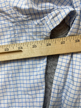 Load image into Gallery viewer, Peter Millar Shirt Adult Extra Large Blue Checkered Summer Comfort Spandex Mens
