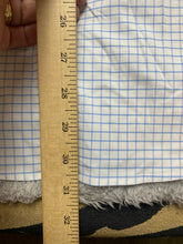 Load image into Gallery viewer, Peter Millar Shirt Adult Extra Large Blue Checkered Summer Comfort Spandex Mens