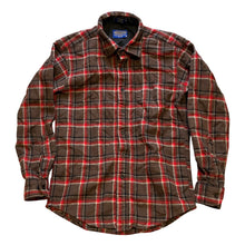 Load image into Gallery viewer, Pendleton Shirt Mens Medium Virgin Wool Plaid Flannel Lodge Button Down Outdoors