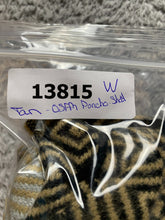 Load image into Gallery viewer, BCBGeneration Poncho Womens OSFM Tan Fringe Argyle Diamond Shawl 1/4 Zip Ladies