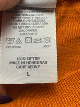 Load image into Gallery viewer, Texas Longhorns Shirt Adult Large Orange Spellout Streetwear NCAA Football Mens