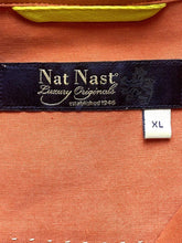 Load image into Gallery viewer, Nat Nast Shirt Adult Extra Large Button Up Luxury Silk Embroidery Casual Mens