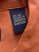 Load image into Gallery viewer, Nat Nast Shirt Adult Extra Large Button Up Luxury Silk Embroidery Casual Mens