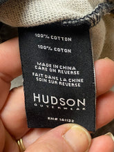 Load image into Gallery viewer, Hudson Outerwear Shirt Adult Extra Large Gray Black Striped Streetwear Mens