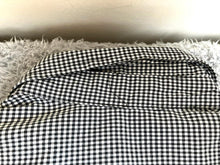 Load image into Gallery viewer, MOY FERRETI Shirt Adult Large Black White Checkered Button Up Pocket Casual Mens