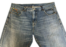 Load image into Gallery viewer, LRG LR Geans Jeans Adult 42x31.5 Whiskered Straight Leg Outdoor Baggy Denim Mens