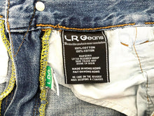 Load image into Gallery viewer, LRG LR Geans Jeans Adult 42x31.5 Whiskered Straight Leg Outdoor Baggy Denim Mens
